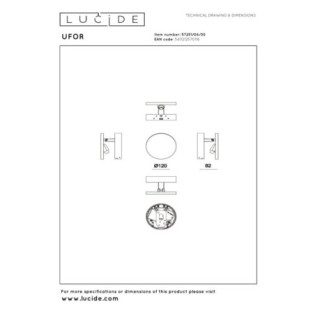Aplique de pared LED Ufor (5.8W)