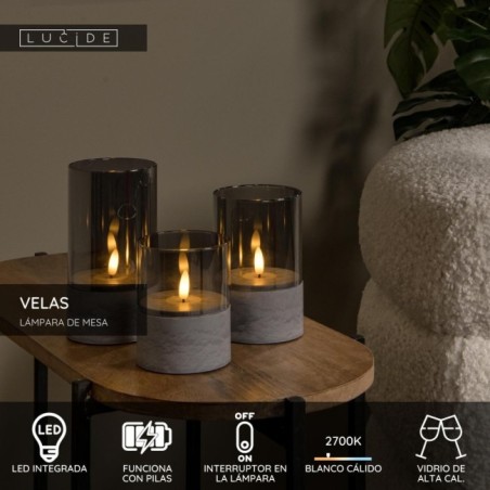 Lámpara de mesa LED Velas (0.2W)