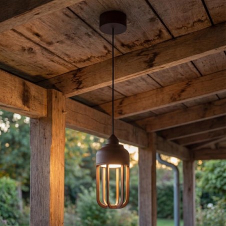 Lámpara colgante de exterior LED Wells (8W)