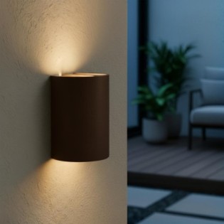 Aplique de exterior LED York (4x1.2W)