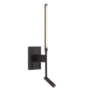 Aplique de pared LED con lector Finan (6W)