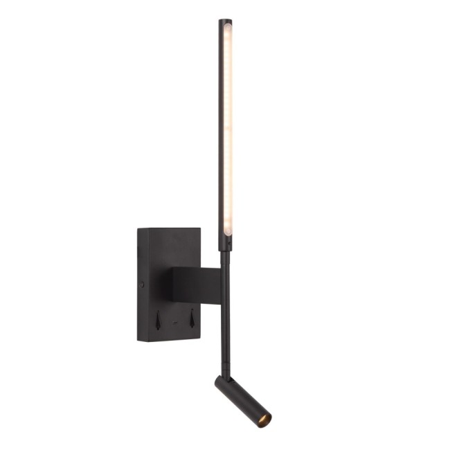 Aplique de pared LED con lector Finan (6W)