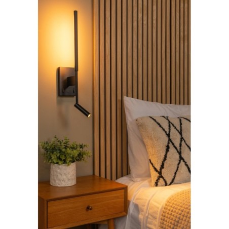 Aplique de pared LED con lector Finan (6W)