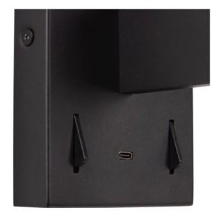 Aplique de pared LED con lector Finan (6W)