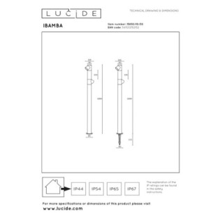 Baliza de exterior LED Ibamba II (6W)