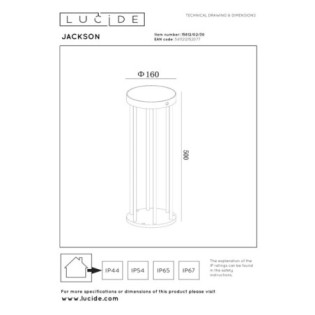 Baliza de exterior LED Jackson II (2W)