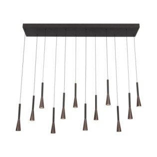 Lámpara colgante LED Joakim (12x7W)