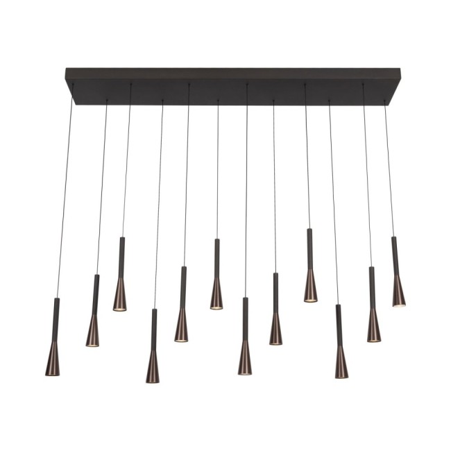 Lámpara colgante LED Joakim (12x7W)