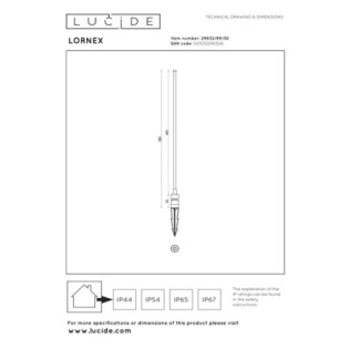 Baliza de exterior LED Lornex II (6W)