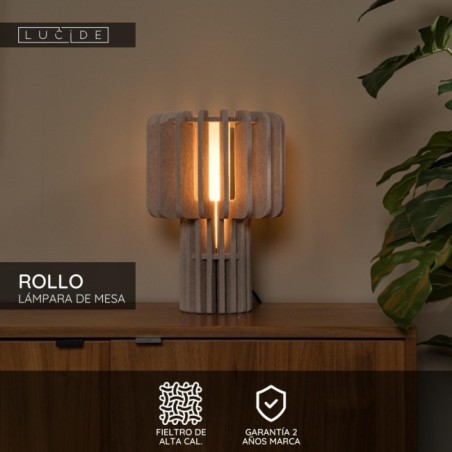 Lámpara de mesa Rollo