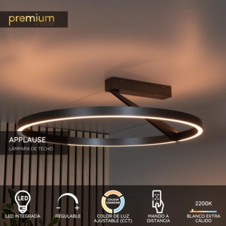 Plafón de techo LED Applause CCT Dim (40W)