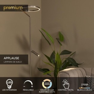 Lámpara de pie LED Applause CCT (25W)