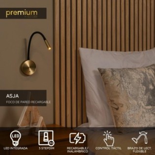 Aplique de pared LED Asja (3W)