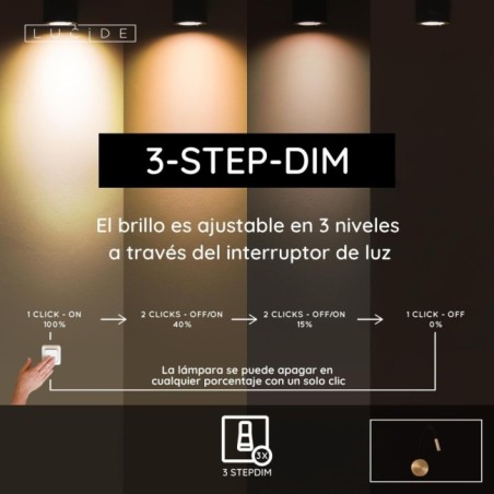 Aplique de pared LED Asja (3W)