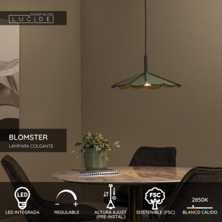 Lámpara de techo LED Blomster (9W)