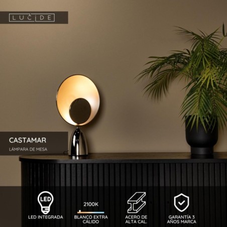 Lámpara de mesa LED Castamar (8W)