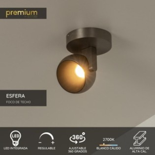 Foco de techo LED Esfera (11W)