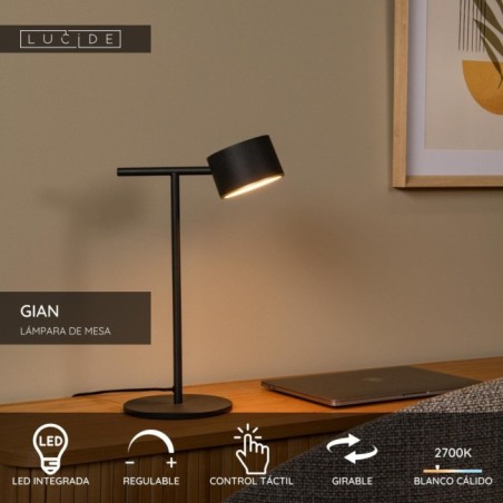 Lámpara de escritorio LED Gian (9W)