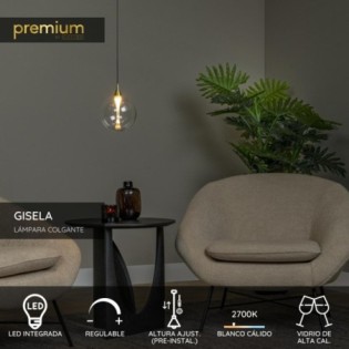 Lámpara de techo LED Gisela...