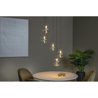 Lámpara de techo LED Gisela (5x3.8W)