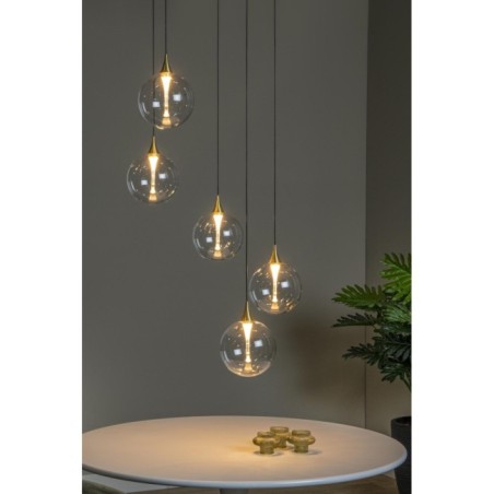 Lámpara de techo LED Gisela (5x3.8W)