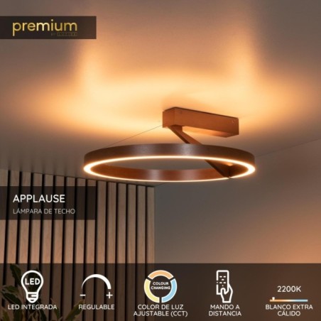 Plafón de techo LED Applause CCT Dim (26W)