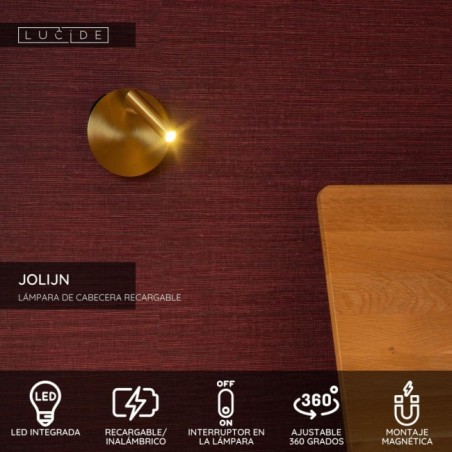 Aplique de pared LED Jolijn (2W)