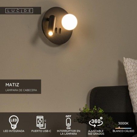 Aplique de pared LED Matiz (3.5W)
