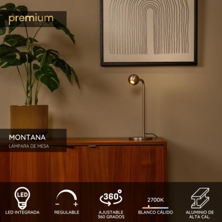 Lámpara de mesa LED Montana (5W)