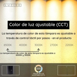 Lámpara de pie LED Skanska rech CCT (3W)