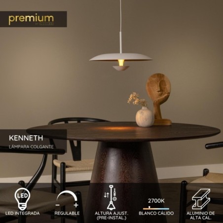 Lámpara de techo LED Kenneth (12W)