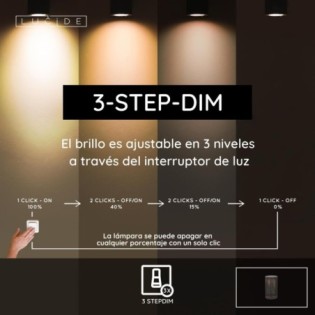 Lámpara de pie recargable LED Pingi II (3W)