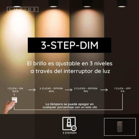 Lámpara de pie recargable LED Pingi II (3W)