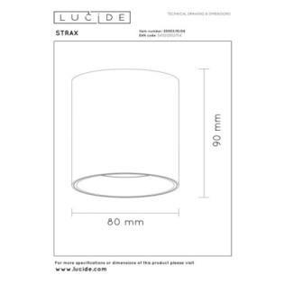 Foco de techo LED Strax (15W)