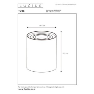 Lámpara de mesa LED Tube (5W)