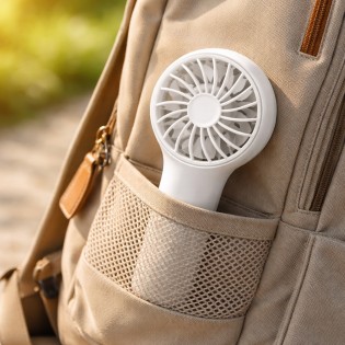 Ventilador de mano Bris Blanco 3 Vel.
