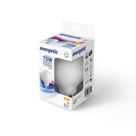 Bombilla LED E27 G95 2700K Dim (8.5W)
