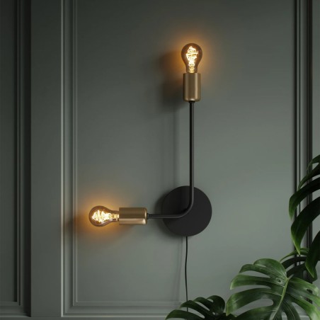 Bombilla LED E27 A60 Deco Spiral 1800K Dim (4.5W)