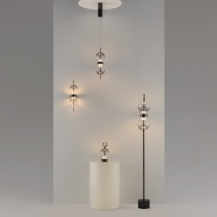 Lámpara colgante LED Double Moon (8W)