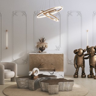 Lámpara colgante LED Rim (84W)