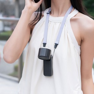 Ventilador de mano Glasi Negro 5 Vel.