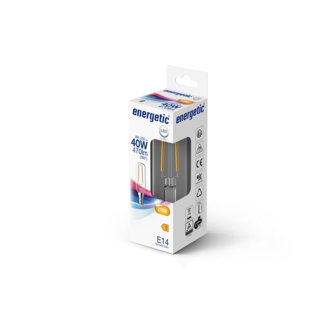Bombilla LED E14 T25 2700K (4W)