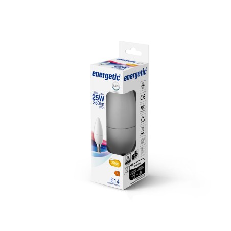 Bombilla LED E14 C35 2700K (4.9W)