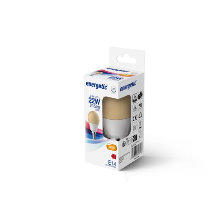 Bombilla LED E14 G45 2400K (2.9W)