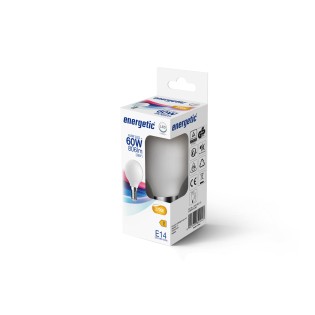 Bombilla LED E14 G45 2700K (6.8W)