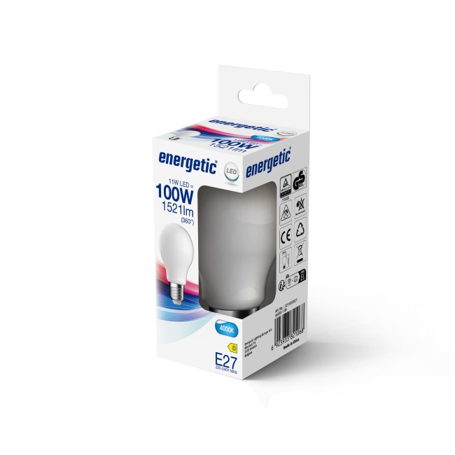 Bombilla LED E27 A60 4000K (11W)