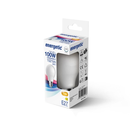 Bombilla LED E27 A60 2700K Dim (11W)