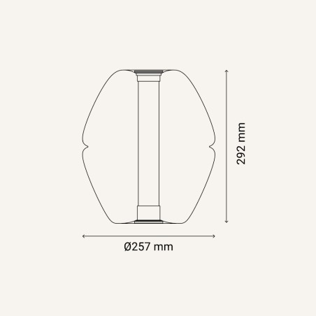 Lámpara de mesa LED Venus Dim (5W)