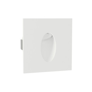Aplique de pared empotrable LED Bely Elite Cuadrado (1W)