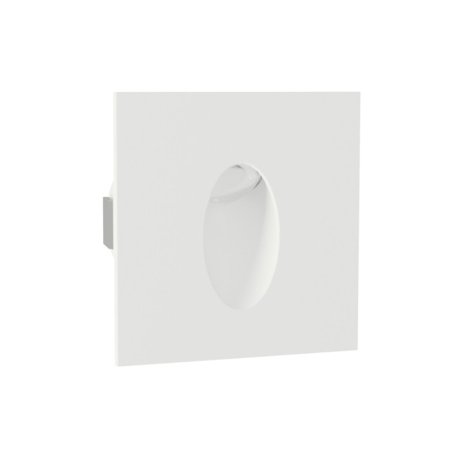 Aplique de pared empotrable LED Bely Elite Cuadrado (1W)